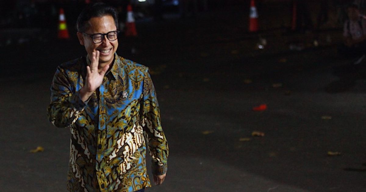 Menkes Budi Gunadi Sadikin bertemu dengan Prabowo Subianto di Kertanegara beberapa waktu lalu. ( Foto Bloomberg Technoz/Andrean Kristianto)