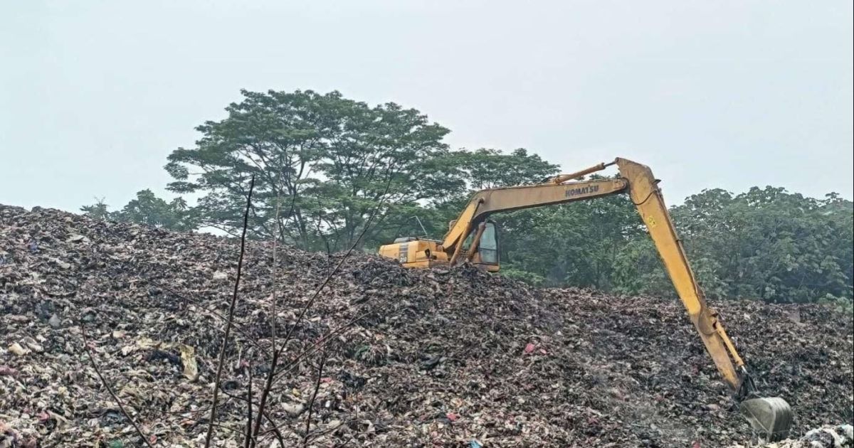 Rencana Pemkot Tangsel memperluas TPA Cipeucang 3,1 hektare dikritik tajam. Pengamat sebut kebijakan ini langgar UU dan ancam ekosistem Sungai Cisadane. (Foto: RRI)