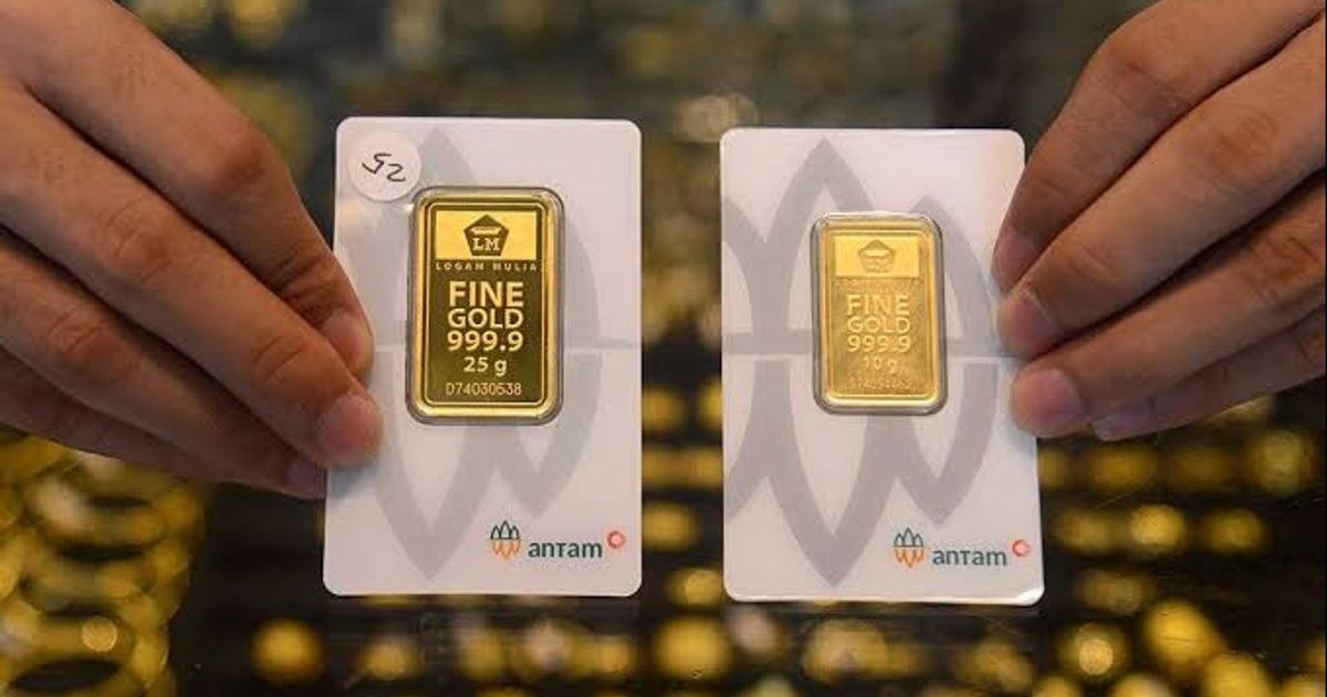 Harga Emas Antam Tembus Rekor Baru: Naik Tajam Rp 24.000, Kini Berada di Angka Ini Per Gram