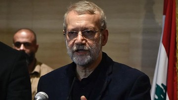 Komandan Keamanan Iran Ali Larijani. Foto: AFP/-
