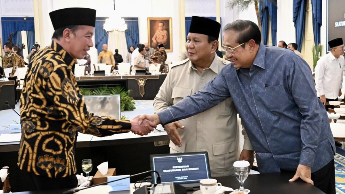 Pertemuan Akbar Para Elit Bangsa: Prabowo Ajak SBY dan Jokowi Diskusi Strategis