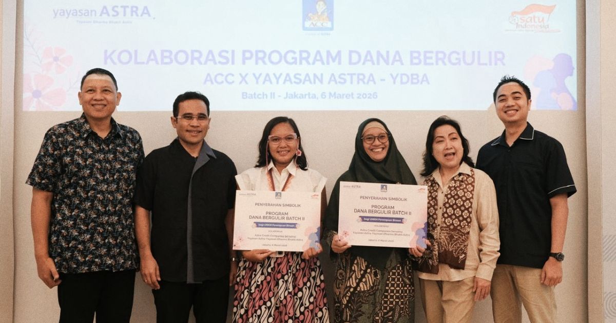 UMKM Jabodetabek Ketiban Rezeki! ACC dan Yayasan Astra Guyur Dana Segar Rp100 Juta