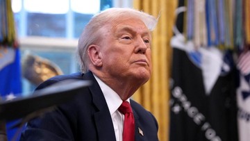 Presiden AS Donald Trump (dok. Getty Images via AFP/ANDREW HARNIK)