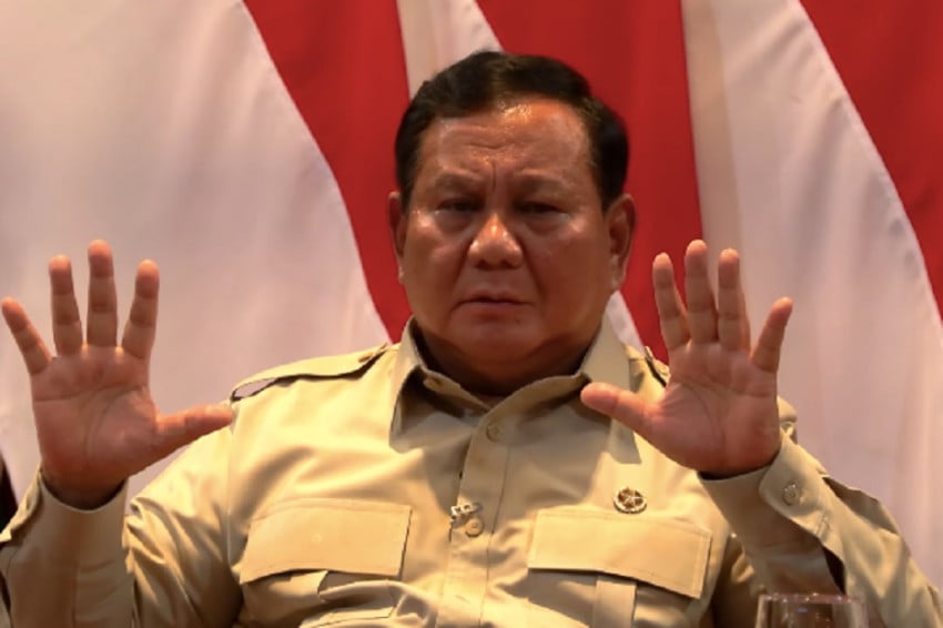 Prabowo Tegaskan Mandat Rakyat: Siapapun yang Ingin Ganti, Harus Tunggu Hitungan Pilpres 2029