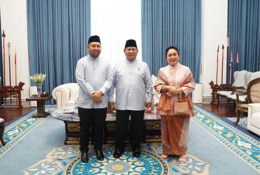 Momen Kebersamaan Eksklusif: Prabowo Rayakan Idulfitri 1447 H Bersama Titiek Soeharto dan Didit di Istana Negara