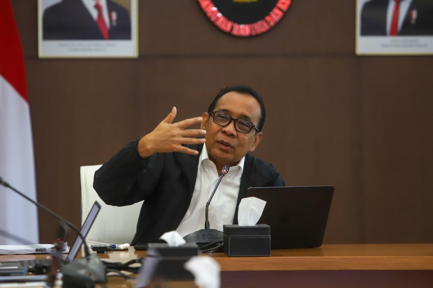 Menteri Koordinator Bidang Pembangunan Manusia dan Kebudayaan (Menko PMK) Pratikno menegaskan bahwa sampai saat ini belum ada urgensi untuk menerapkan pembelajaran dengan metode daring atau jarak jauh. Foto: Istimewa