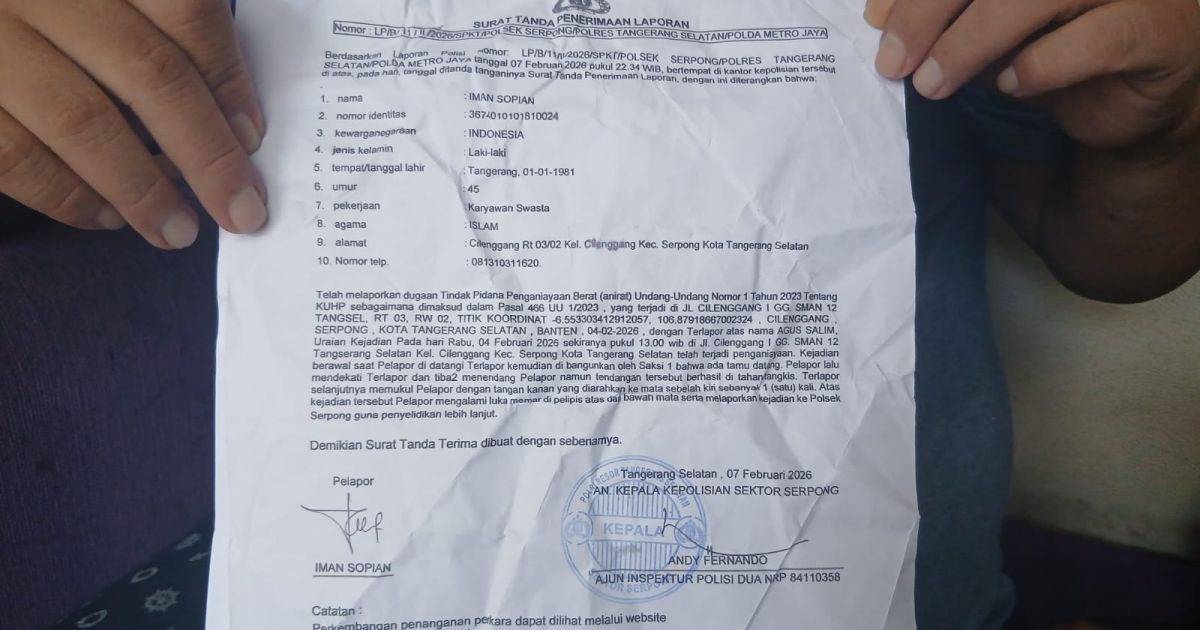 Sudah Babak Belur, Kini Dibikin Hancur: Kisah Pilu Korban Penganiayaan Oknum Pejabat Dispora Tangsel
