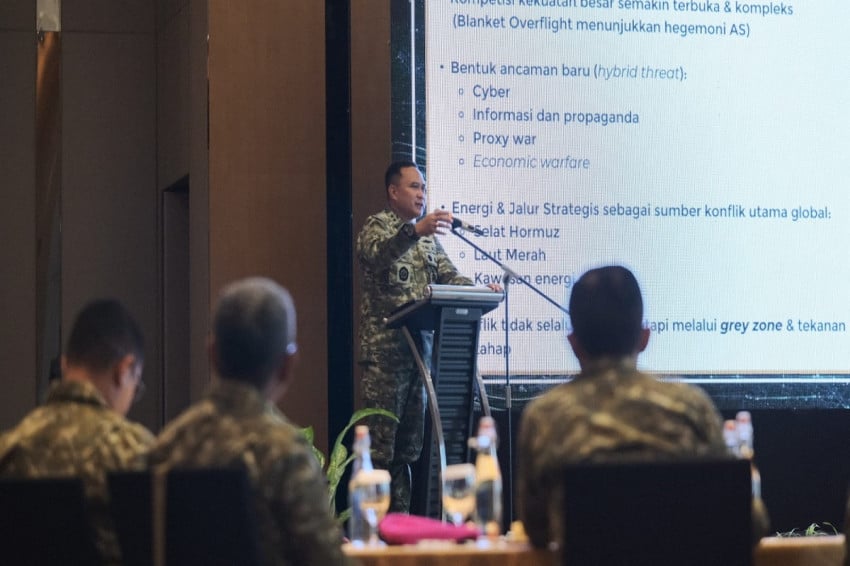 Selat Malaka Memanas, Asintel Panglima TNI Kumpulkan Kekuatan Intelijen di Kepri Guna Hadapi Kapal Perang Asing