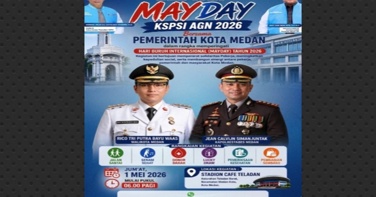 KSPSI AGN Gelar Peringatan Hari Buruh dengan Beragam Kegiatan Sosial dan Olahraga, Sekaligus Sambut Piala AFF di Medan
