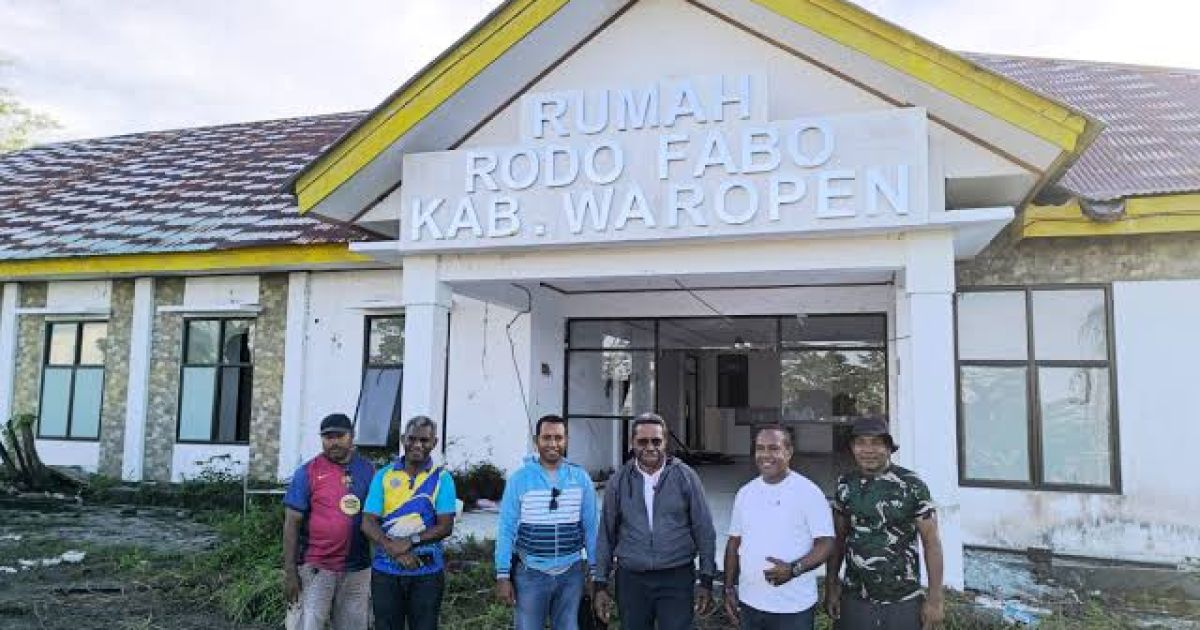 Pembangunan RSUD Rumah Rodo Fabo di Waropen, Papua, terancam batal meski tender sudah selesai. [Foto: ist]