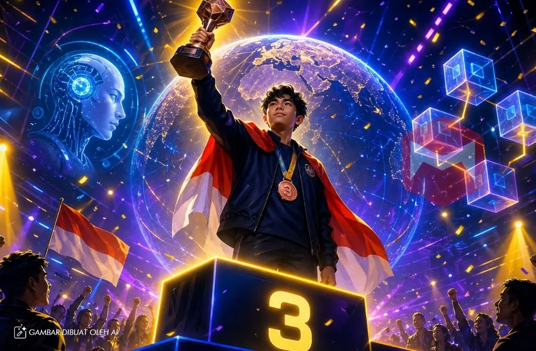 Kolaborasi AI dan Blockchain UGM Sabet Juara Tiga di Panggung Kompetisi Hackathon Blockchain Dunia