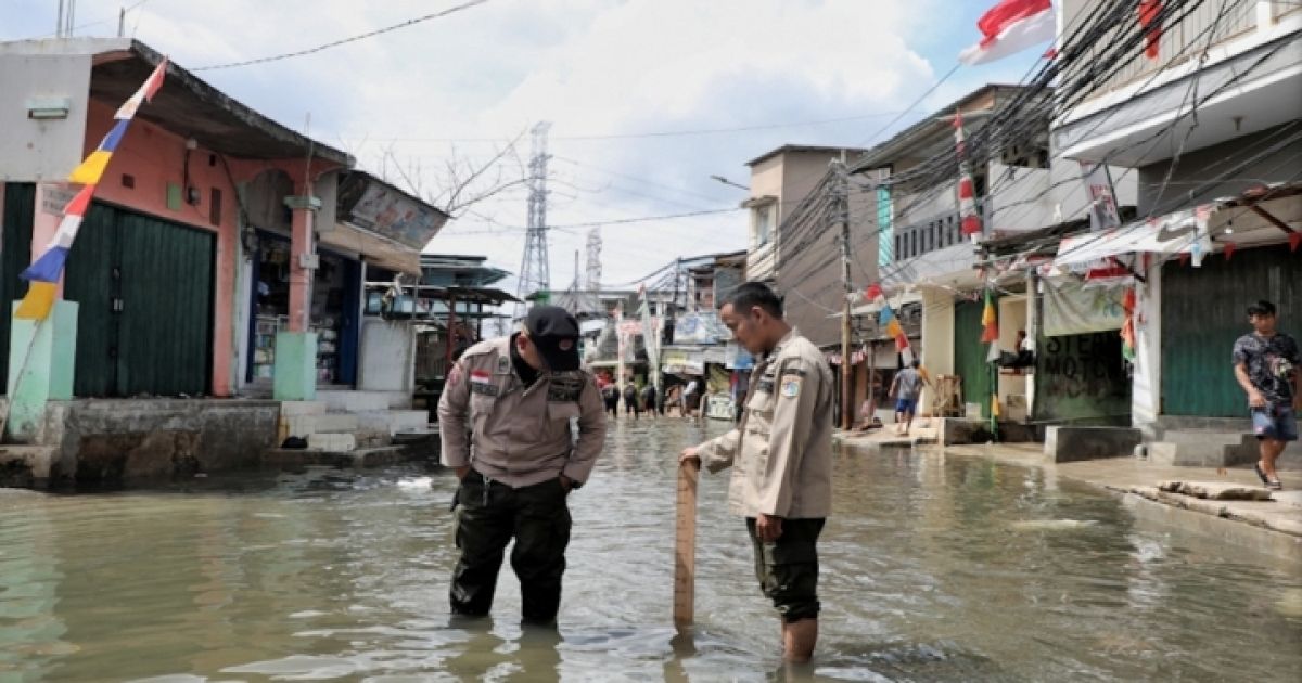BPBD DKI Jakarta Ingatkan Ancaman Banjir Pesisir Hingga Pekan Depan Akibat Fenomena Gravitasi Bulan