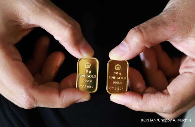 Stabilitas Harga Emas Antam Bertahan di Awal Pekan, Cek Patokan Terbaru Rp 2,8 Juta per Gram
