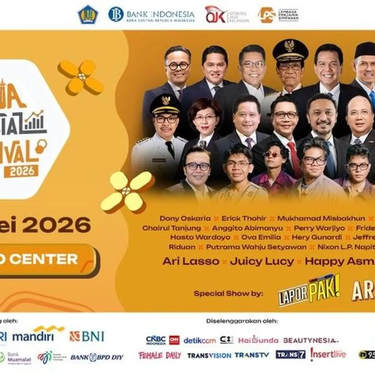 Kolaborasi Strategis LPS dan CNBC Indonesia Hadirkan Festival Edukasi Keuangan Interaktif di Yogyakarta