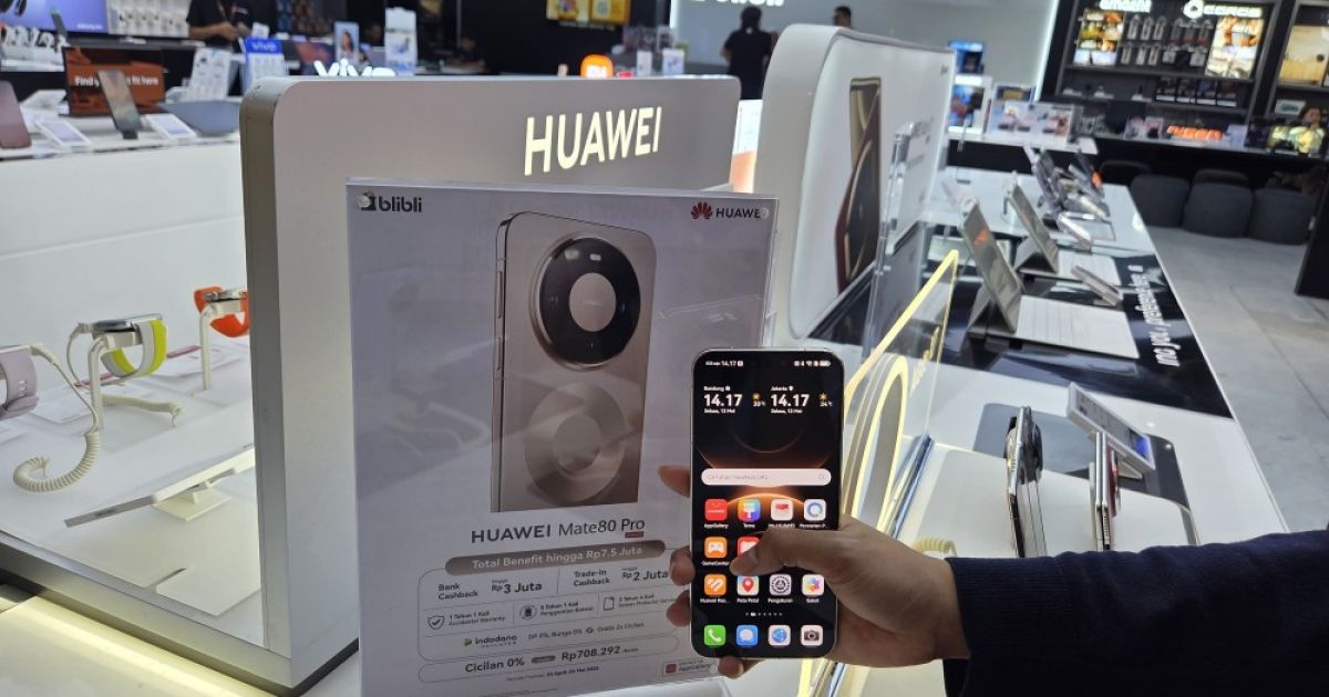 Blibli Tawarkan Benefit Hingga Rp9,2 Juta untuk Pembelian HUAWEI Mate 80 Pro