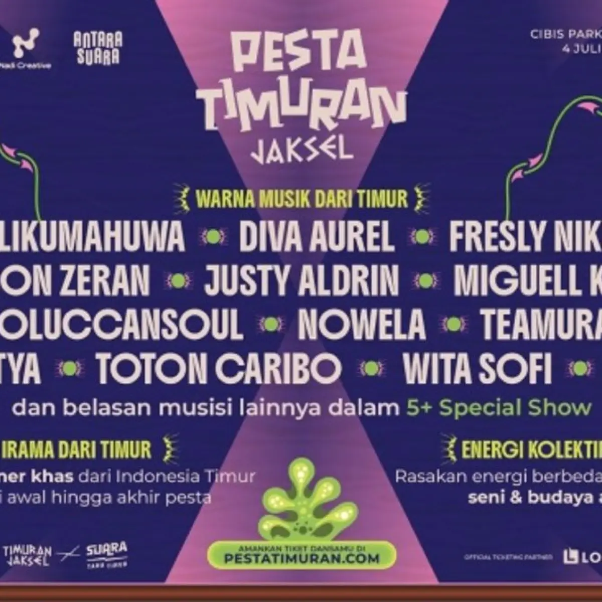 Kolaborasi NADI Creative dan Antara Suara Inisiasi Festival 