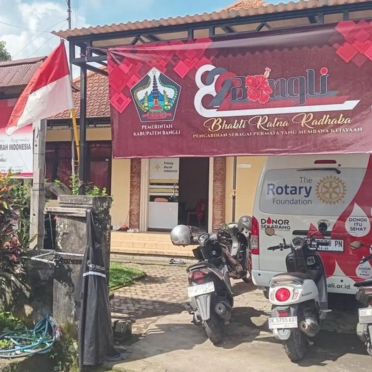 PMI Inisiasi Desa Tangguh Bencana di Bangli: Edukasi Mitigasi Dini untuk Warga dan Siswa