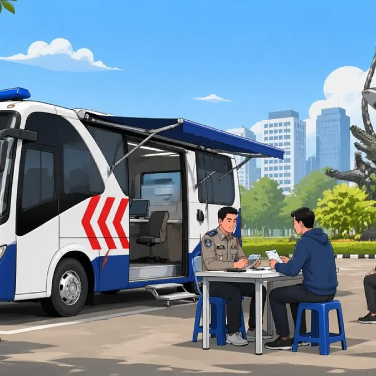 SIM Keliling Gianyar Hadir Minggu Ini: Lokasi, Jadwal, dan Syarat Perpanjangan SIM A/C