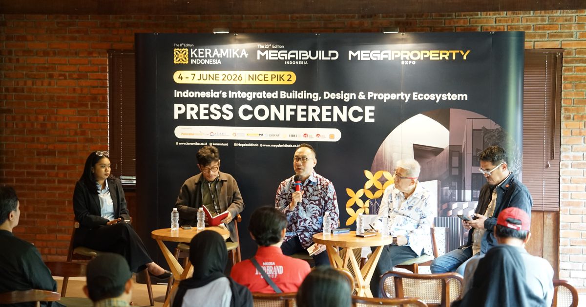 Pameran Tiga-in-One: Megabuild, Keramika, dan Megaproperty 2026 Jadi Wadah Solusi Konstruksi Terintegrasi Nasional