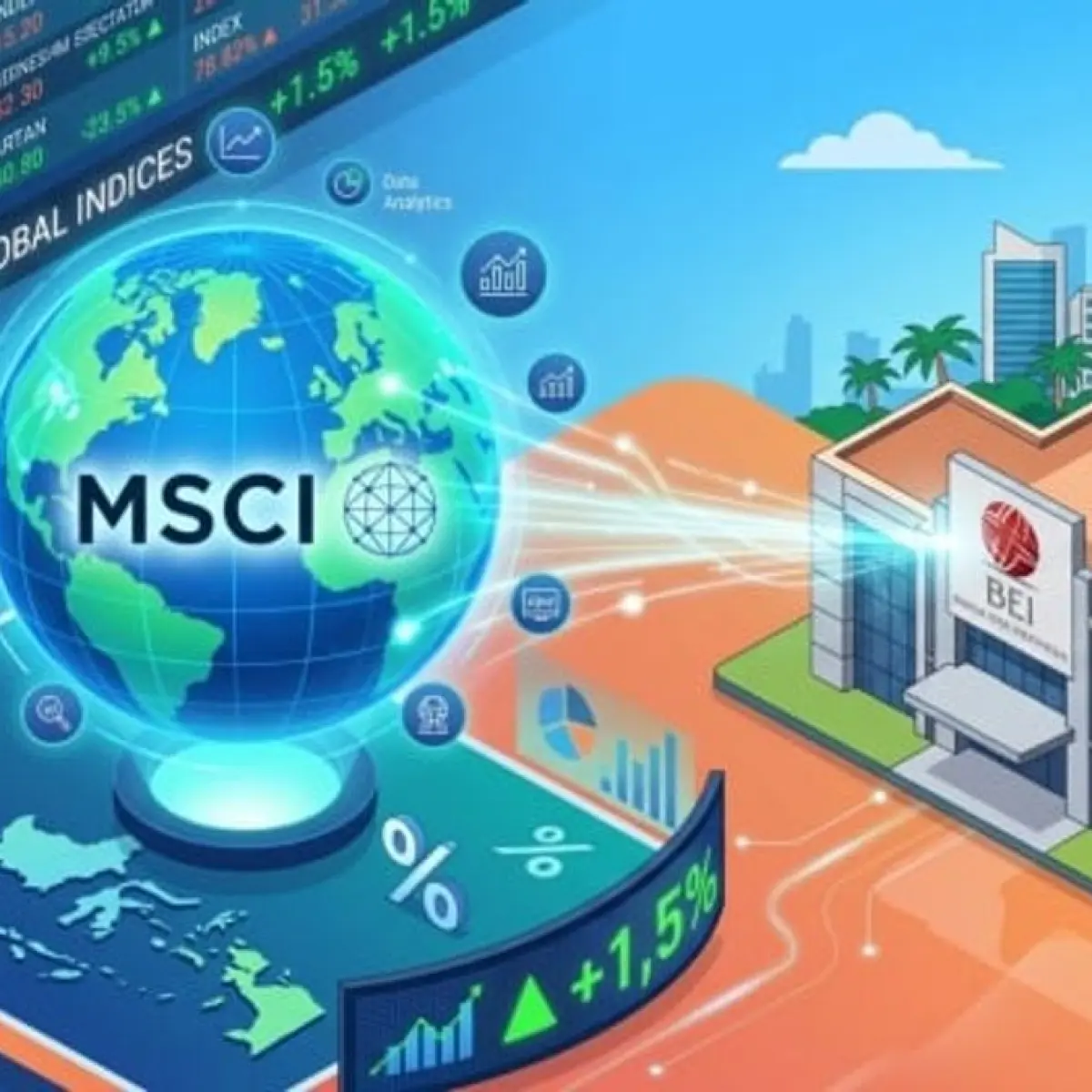 BEI Intensifkan Komunikasi dengan Indeks Global Demi Peningkatan Daya Tarik Investasi Asing