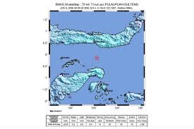 Gempa Magnitudo 5,4 Guncang Pesisir Banggai, BMKG Pastikan Tidak Ada Risiko Tsunami
