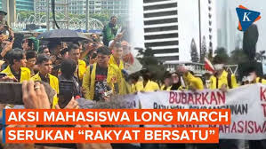 Suara Kampus Menggema di Jantung Ibu Kota: Mahasiswa Gelar Aksi Akbar Menuju Bundaran HI