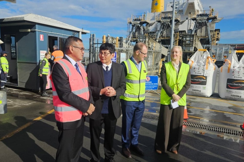 Realisasi Kerja Sama G2G, Indonesia Kirimkan Puluhan Ribu Ton Urea ke Pasar Australia