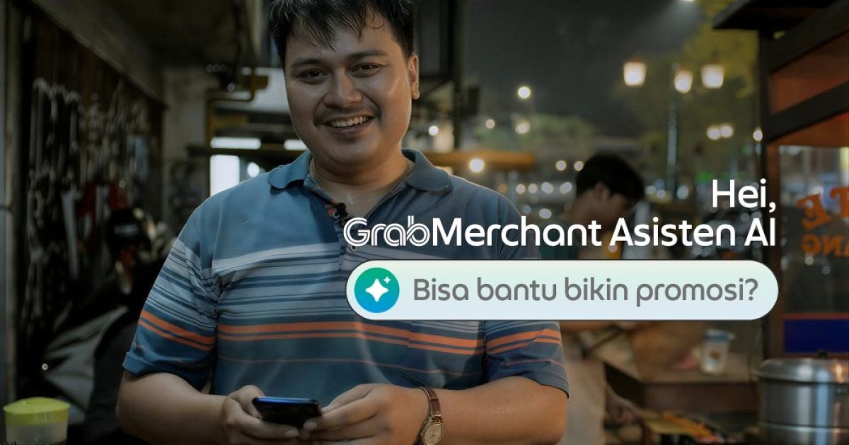 Asisten AI GrabMerchant Dipakai Jutaan Kali, Buktikan AI Membantu Bisnis UMKM