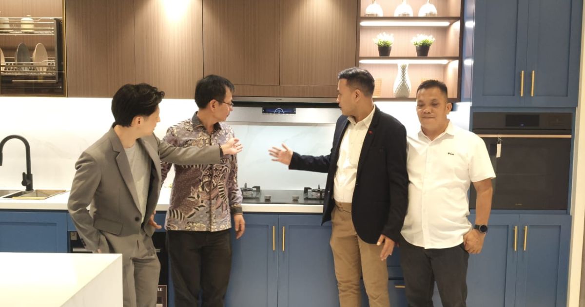 Fotile Indonesia hadirkan solusi dapur elegan, minimalis, dan fungsional dengan peluncuran Cooker Hood BIG9069G berteknologi Smart Synchronize. [Foto: Infotren]