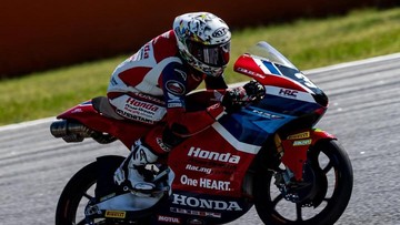 Kiandra Ramadhipa Ukir Sejarah di Sachsenring, Naik Peringkat Red Bull MotoGP Rookies Cup 2026