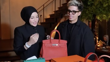 Kejutan Tiga Tas Mewah Hiasi Ulang Tahun ke-28 Aurel Hermansyah dari Atta Halilintar