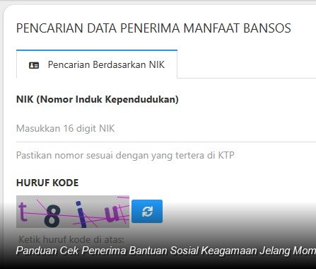 Panduan Cek Penerima Bantuan Sosial Keagamaan Jelang Momen Fitri