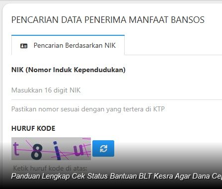 Panduan Lengkap Cek Status Bantuan BLT Kesra Agar Dana Cepat Cair
