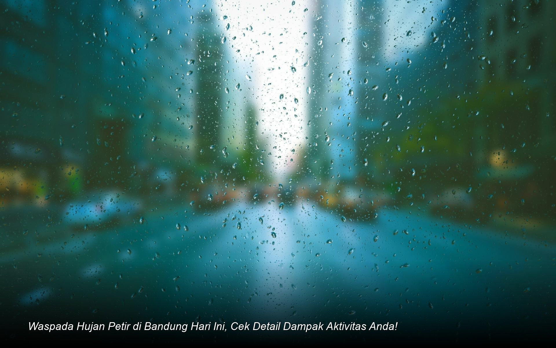 Cuaca Wilayah Kota Bandung dan Sekitarnya