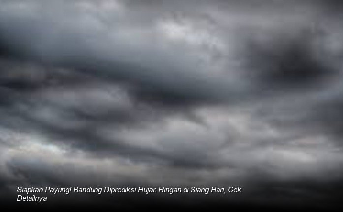 Cuaca Wilayah Kota Bandung dan Sekitarnya