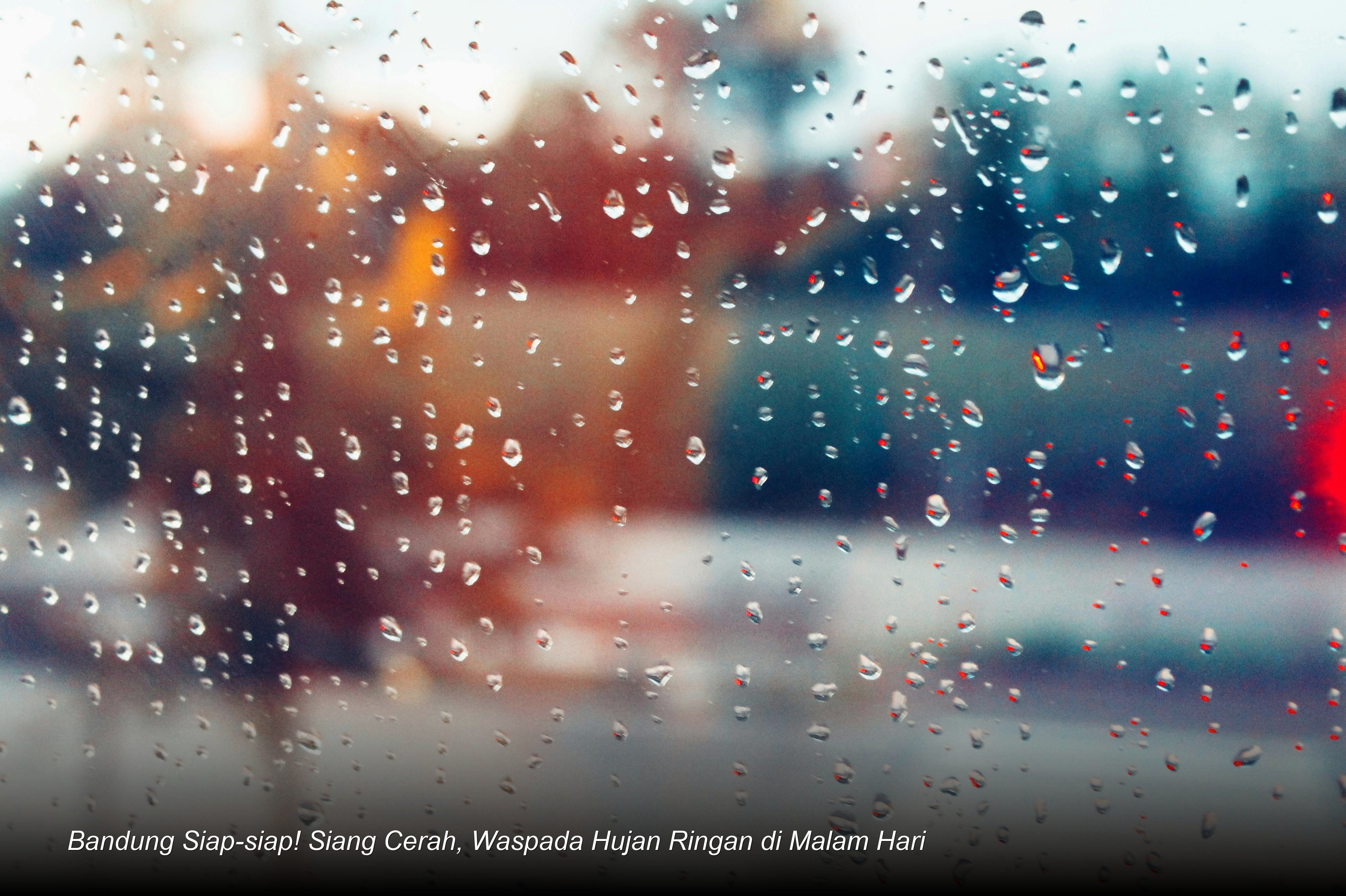 Bandung Siap-siap! Siang Cerah, Waspada Hujan Ringan di Malam Hari