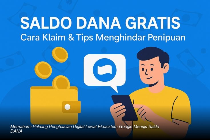 Memahami Peluang Penghasilan Digital Lewat Ekosistem Google Menuju Saldo DANA