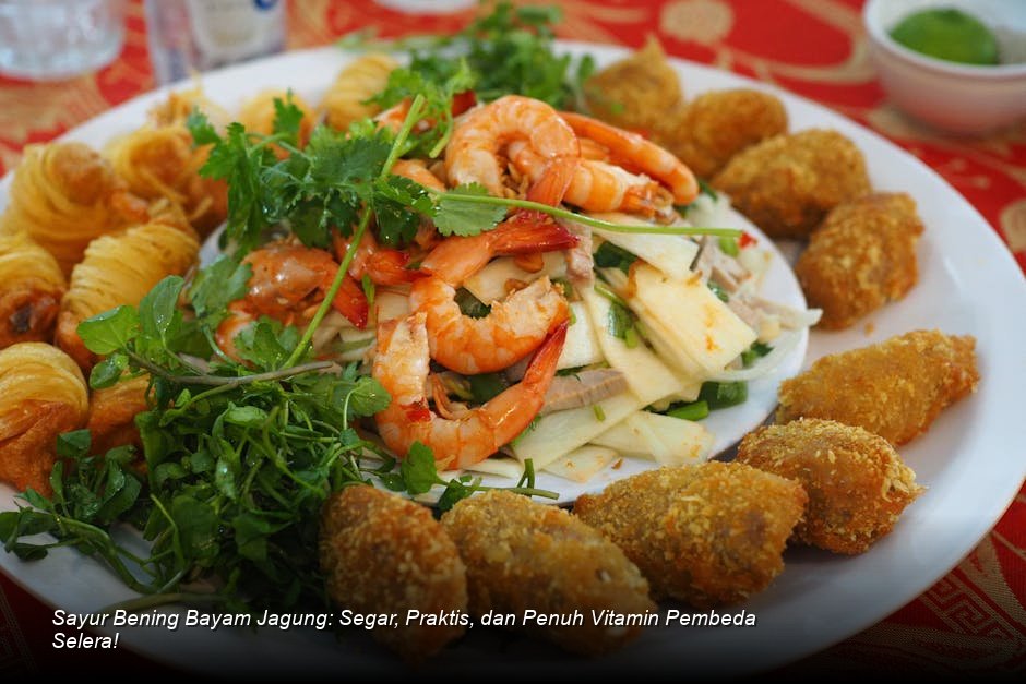Sayur Bening Bayam Jagung: Segar, Praktis, dan Penuh Vitamin Pembeda Selera!