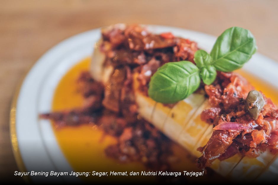 Sayur Bening Bayam Jagung: Segar, Hemat, dan Nutrisi Keluarga Terjaga!